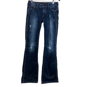 Silver Jeans Frances Bootcut Stretch Denim 27/35 Y2K Medium Wash